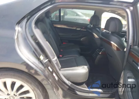 2018 Genesis G90 3.3T Premium из США, поврежденный, VIN KMHG34JA5JU047146